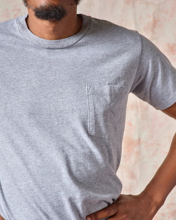 Tellason Pocket Tee - Heather Grey