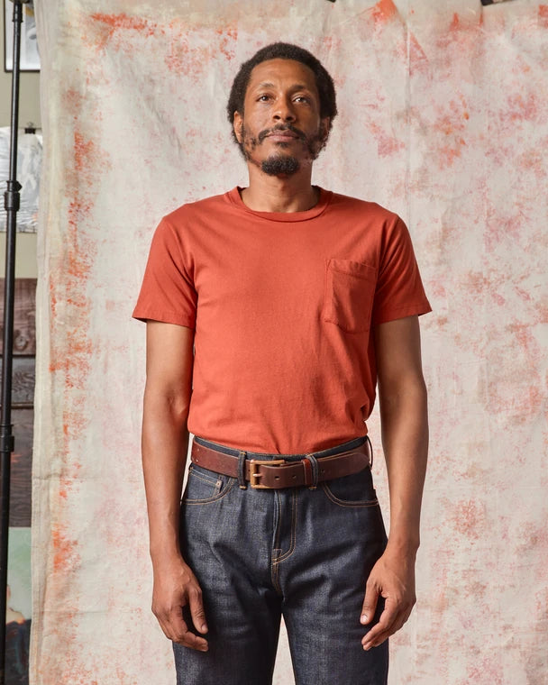 Tellason Pocket Tee - Orange
