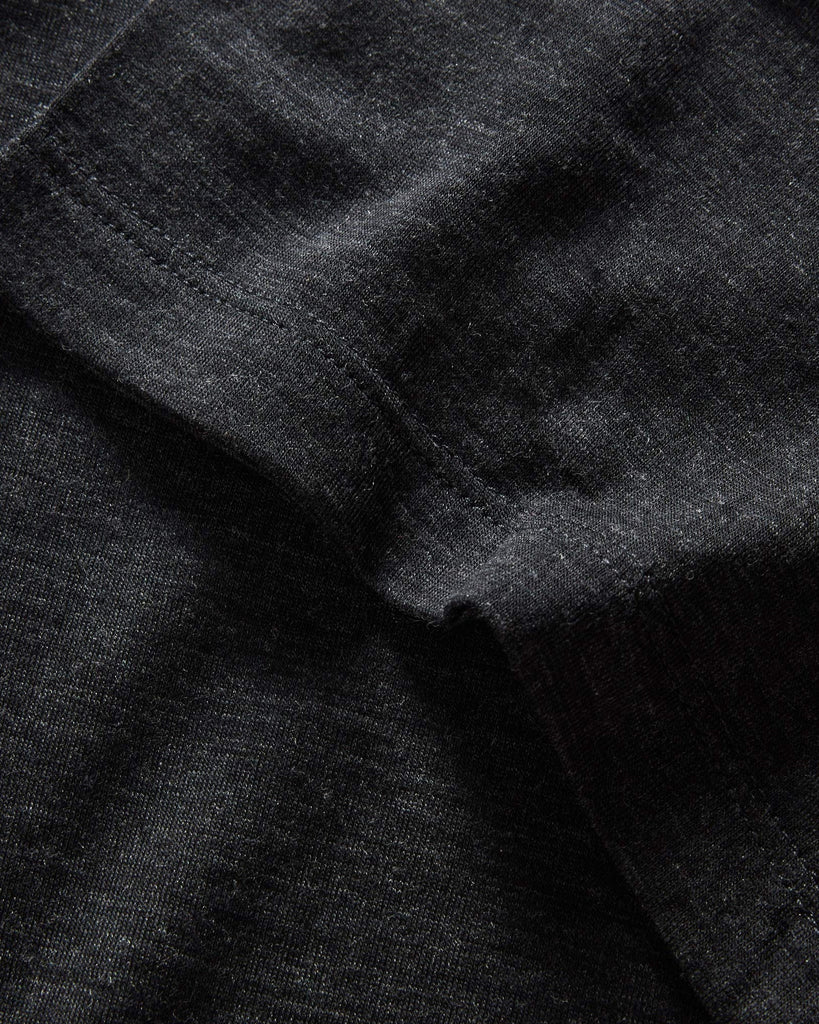 Taylor Stitch - Ther Merino Tee in Heather Black