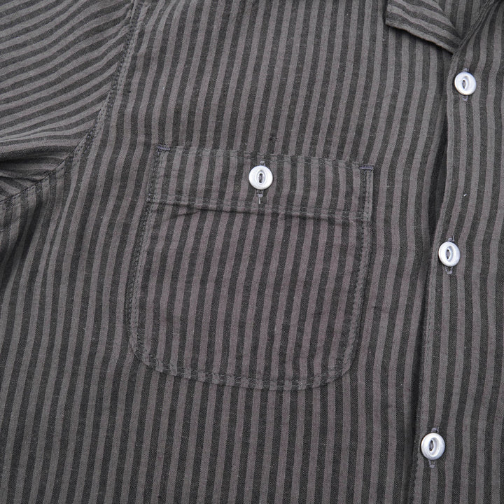 Freenote Cloth - Dayton Black Stripe