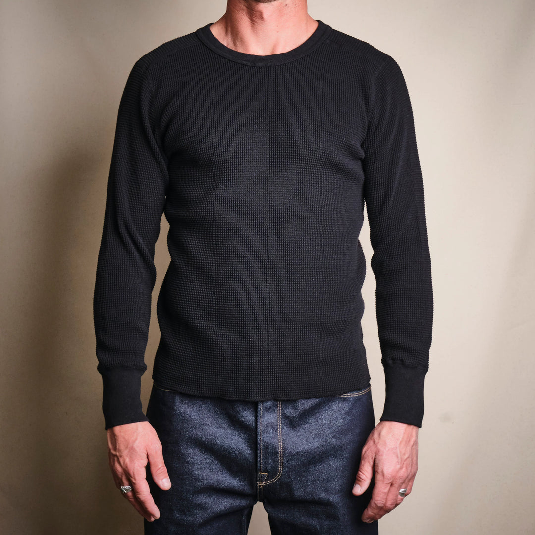 Freenote Cloth Long Sleeve Thermal - Black