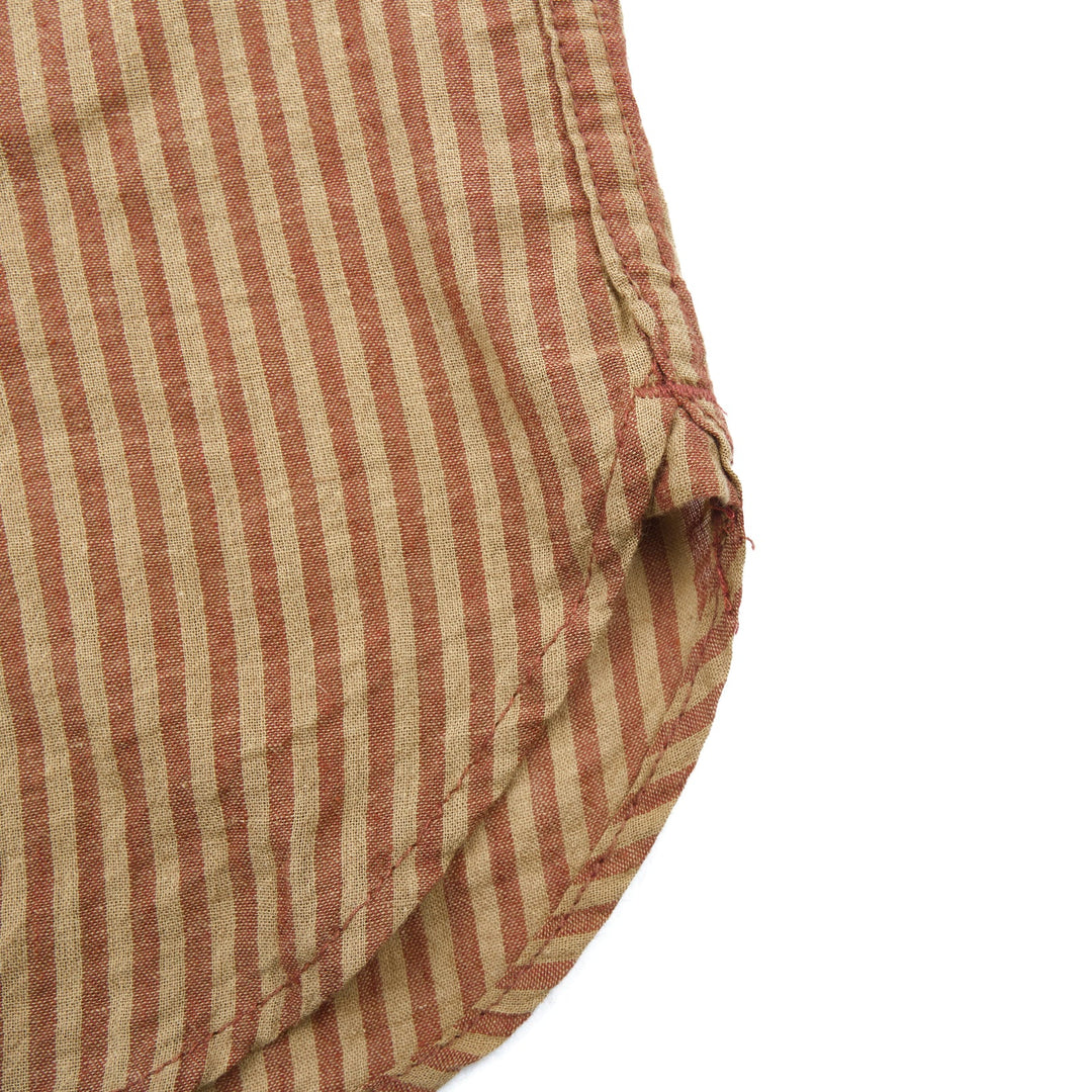 Freenote Cloth - Dayton Terracotta Stripe