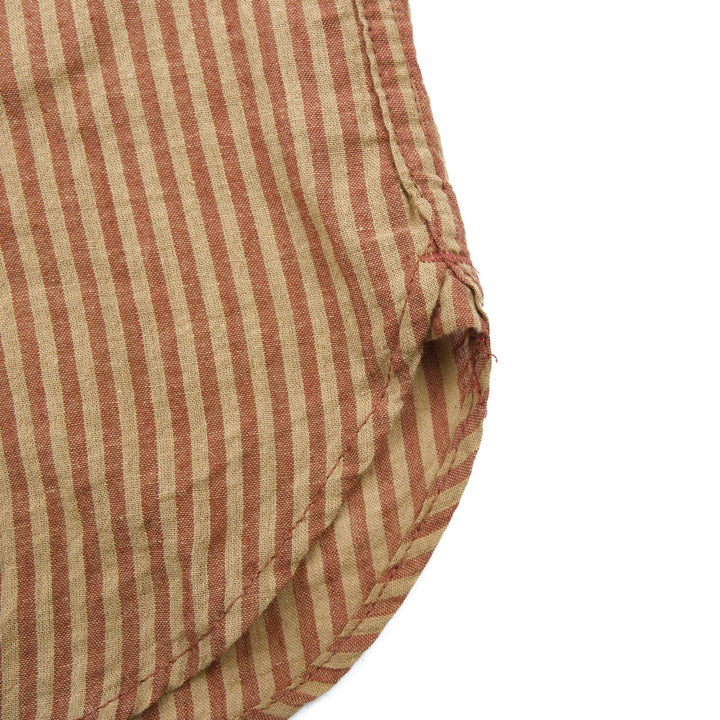 Freenote Cloth - Dayton Terracotta Stripe