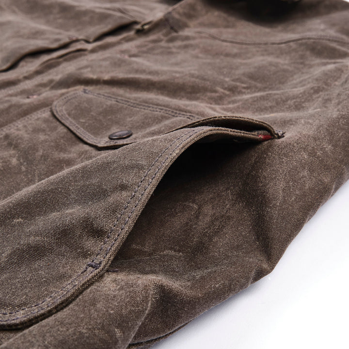 Freenote Cloth- Faro Jacket 10 oz Waxed Canvas- OAK
