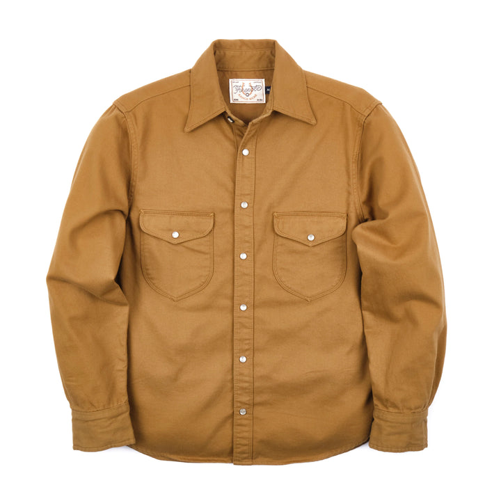 Freenote Cloth Long Sleeve Bodie - Khaki Twill