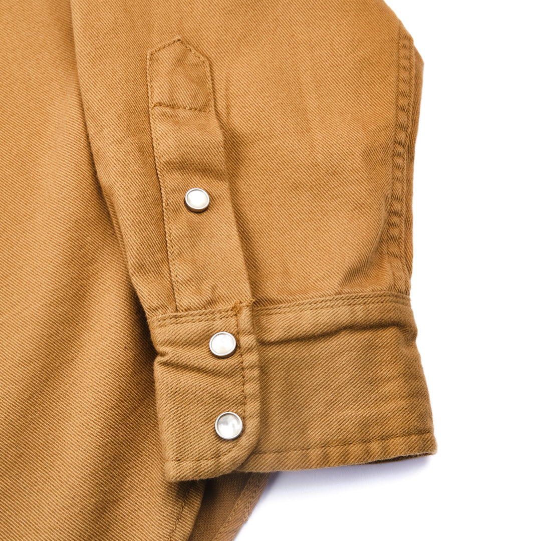 Freenote Cloth Long Sleeve Bodie - Khaki Twill