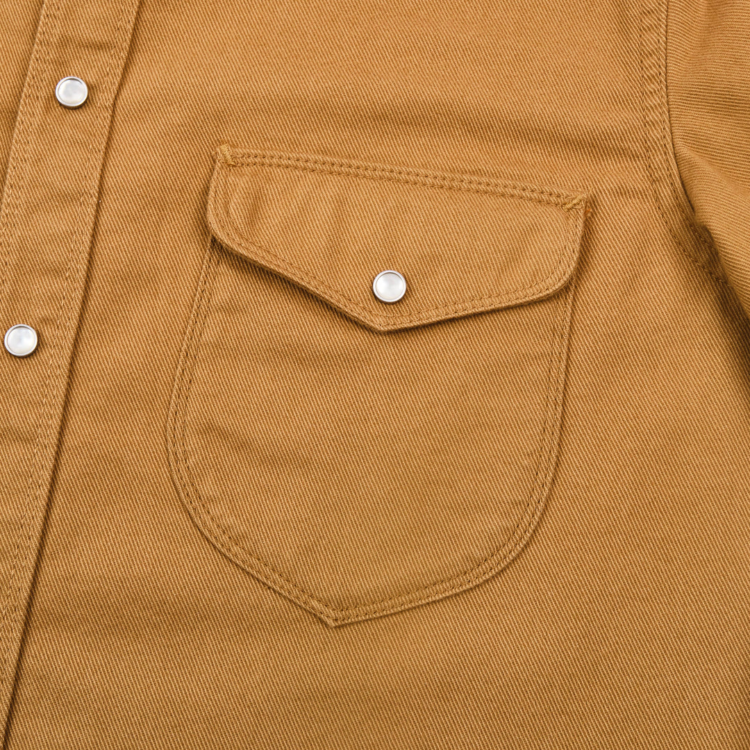 Freenote Cloth Long Sleeve Bodie - Khaki Twill
