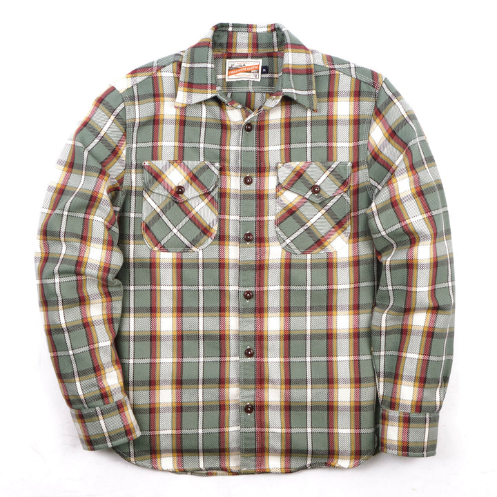 Freenote Cloth - Wells Aloe Green Plaid