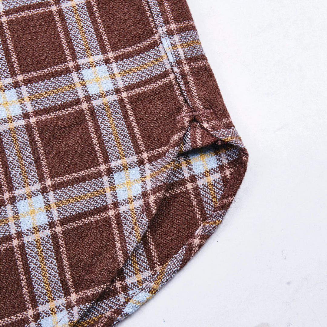 Freenote Cloth Western Scout - Brown Plaid