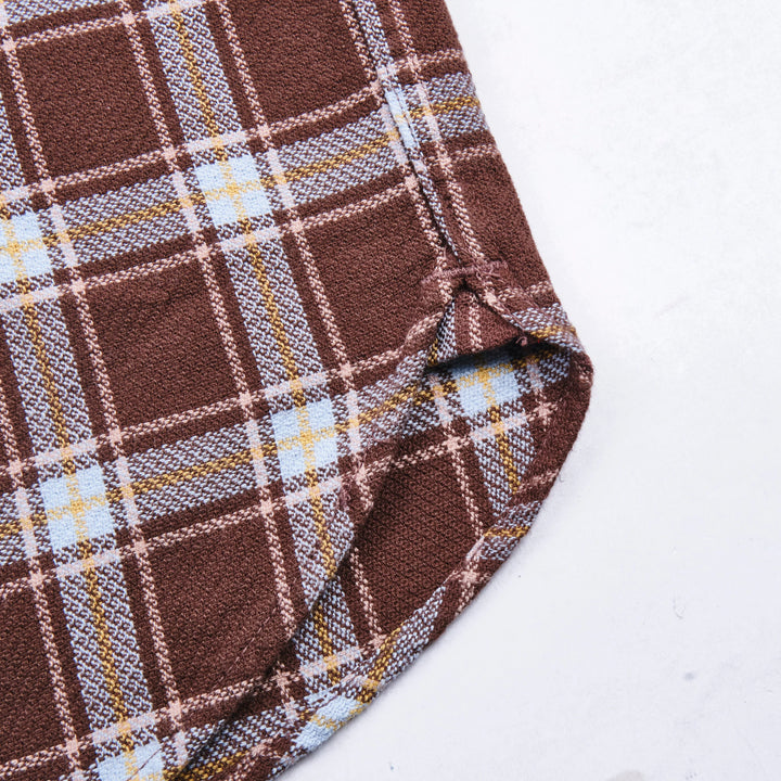 Freenote Cloth Western Scout - Brown Plaid