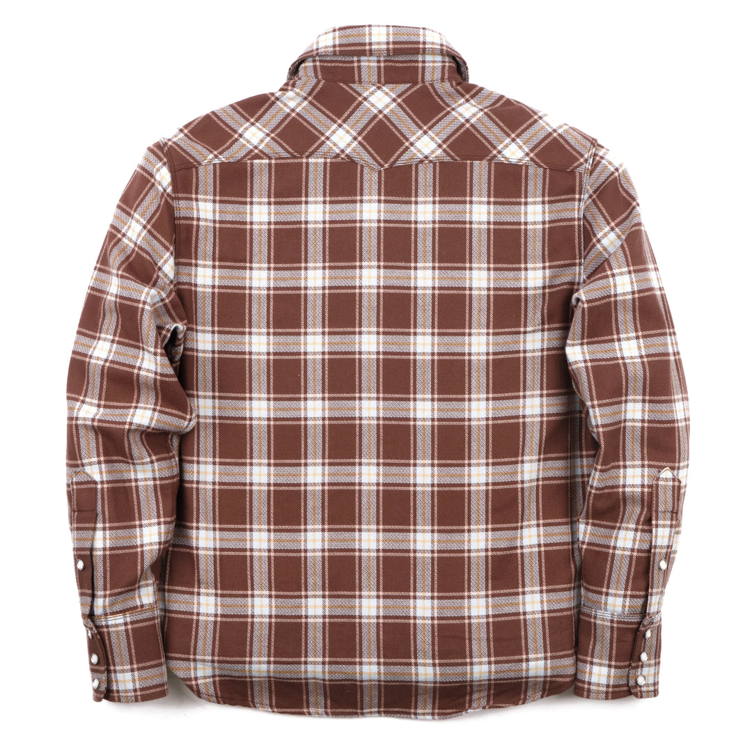 Freenote Cloth Western Scout - Brown Plaid