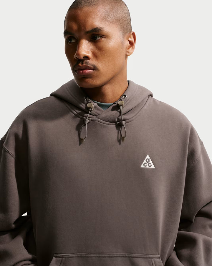Nike ACG "Tuff Fleece" Pullover Hoodie - Brown