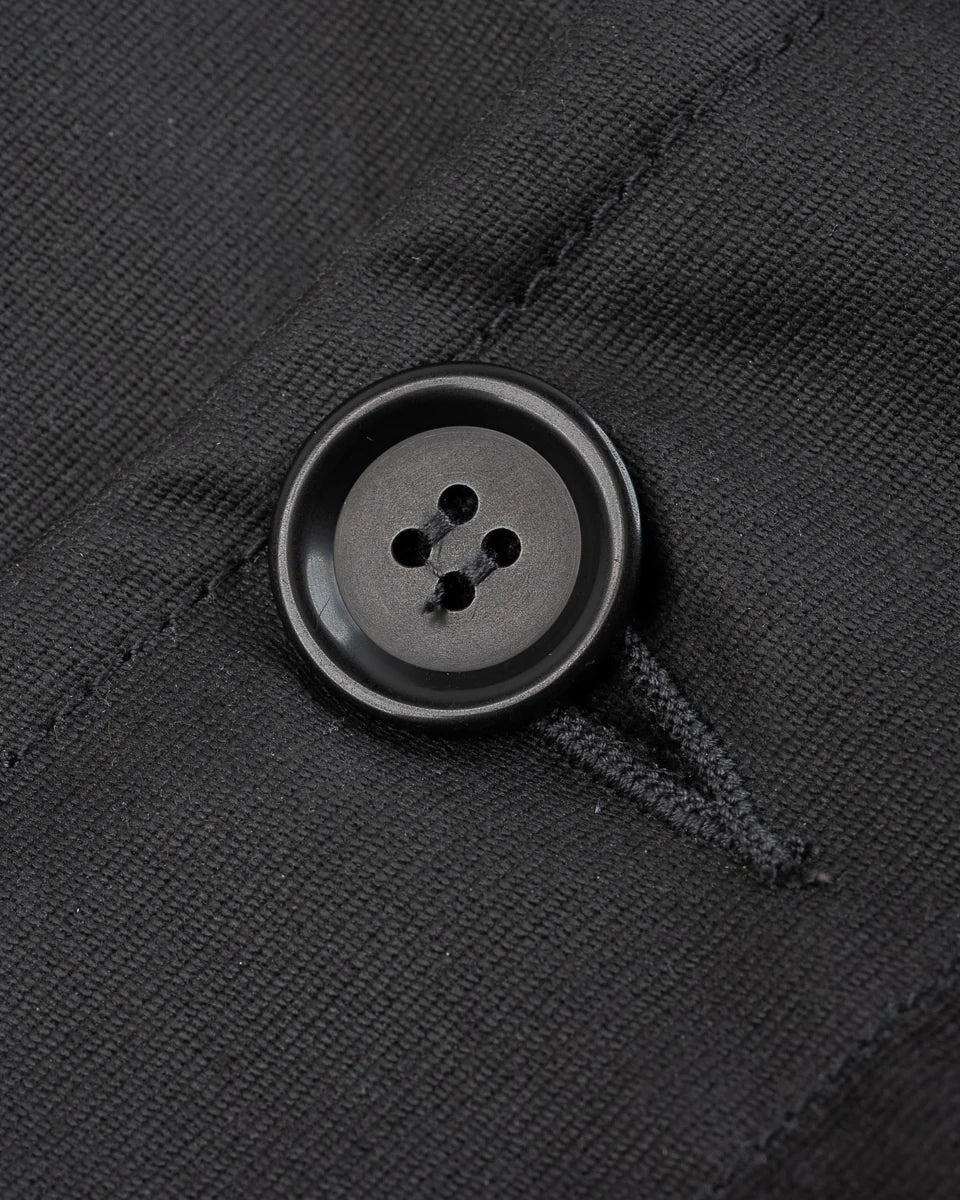 Iron Heart Oiled Whipcord N1 Deck Jacket - Black