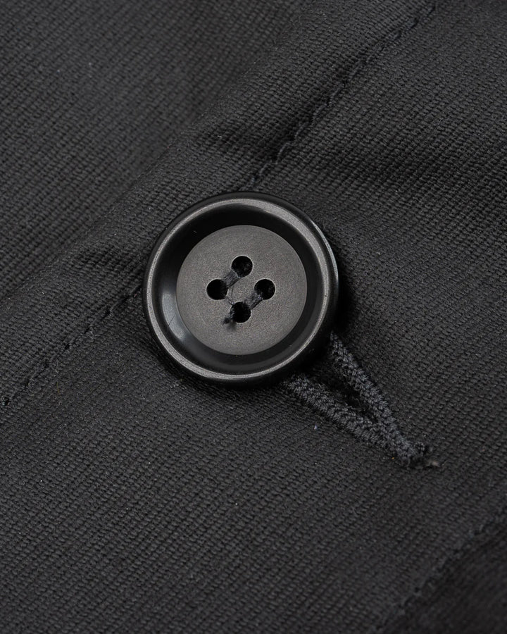 Iron Heart Oiled Whipcord N1 Deck Jacket - Black