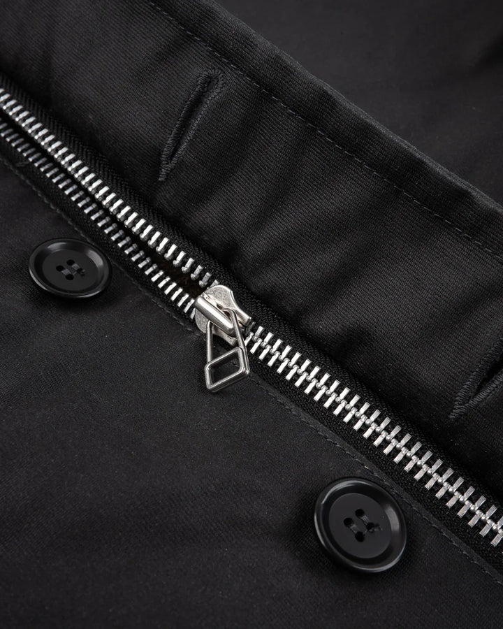 Iron Heart Oiled Whipcord N1 Deck Jacket - Black