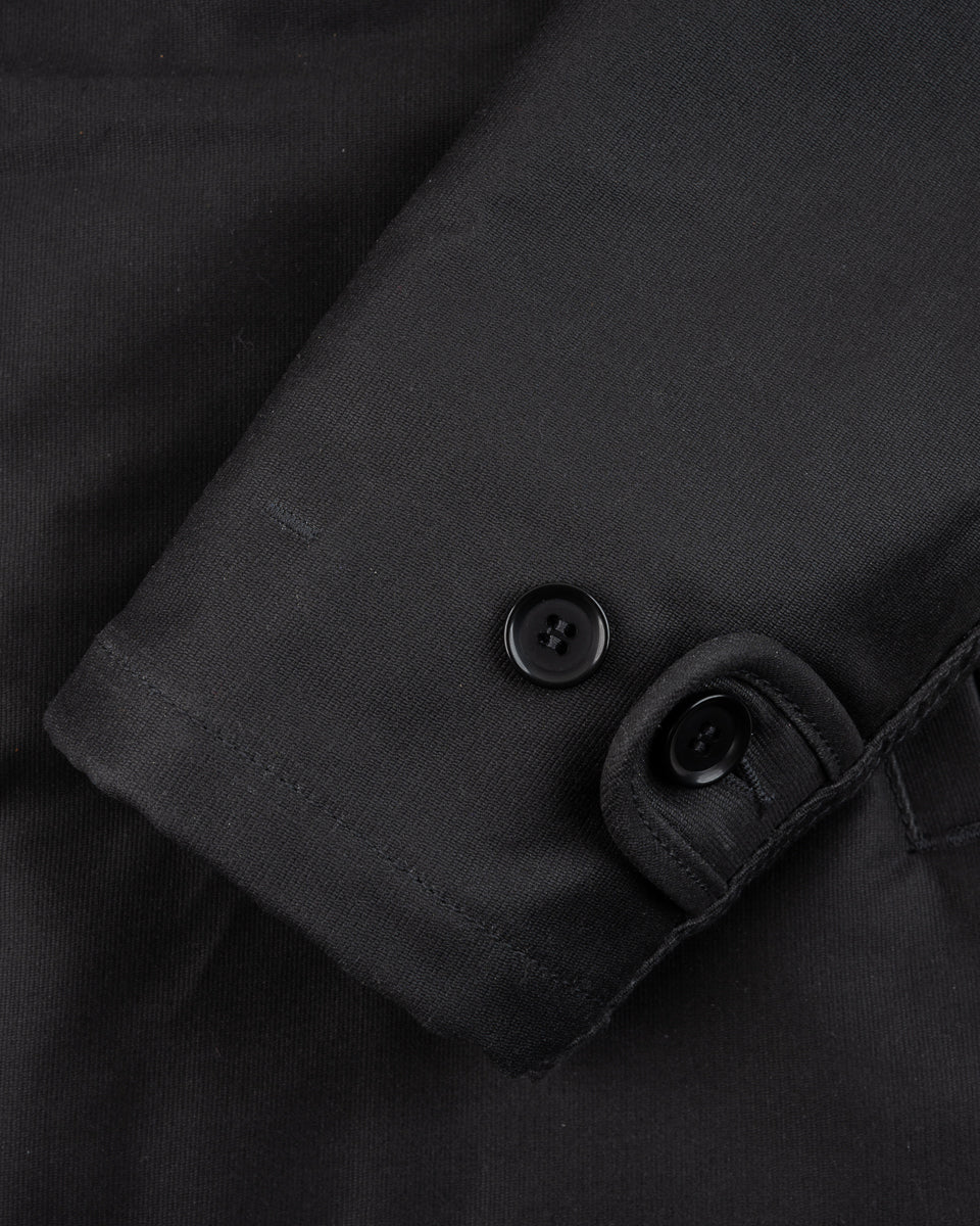 Iron Heart Oiled Whipcord N1 Deck Jacket - Black