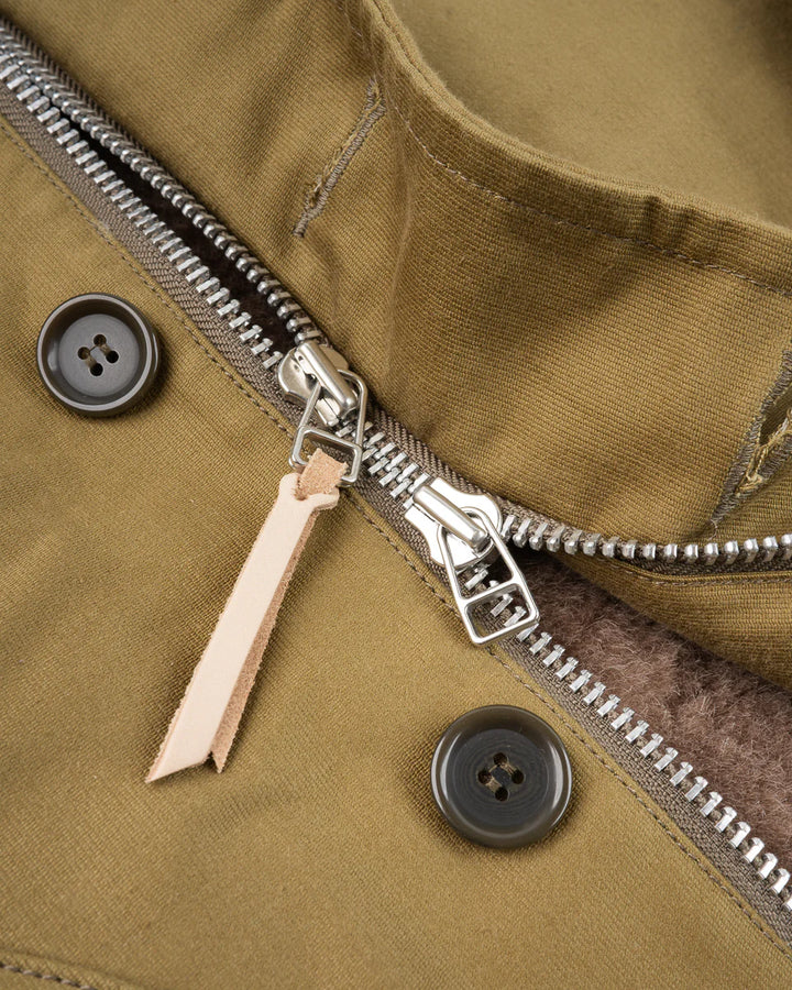 Iron Heart Whipcord N1 Deck Jacket - Khaki