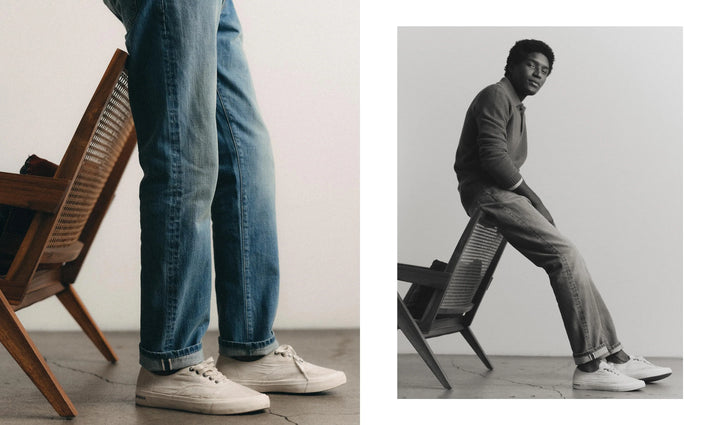 Taylor Stitch The Straight Jean - Light Wash Organic Selvedge