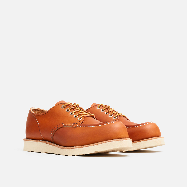 Red Wing Second - Style 8092 SHOP MOC OXFORD Men's Oxford in Oro Legacy Leather