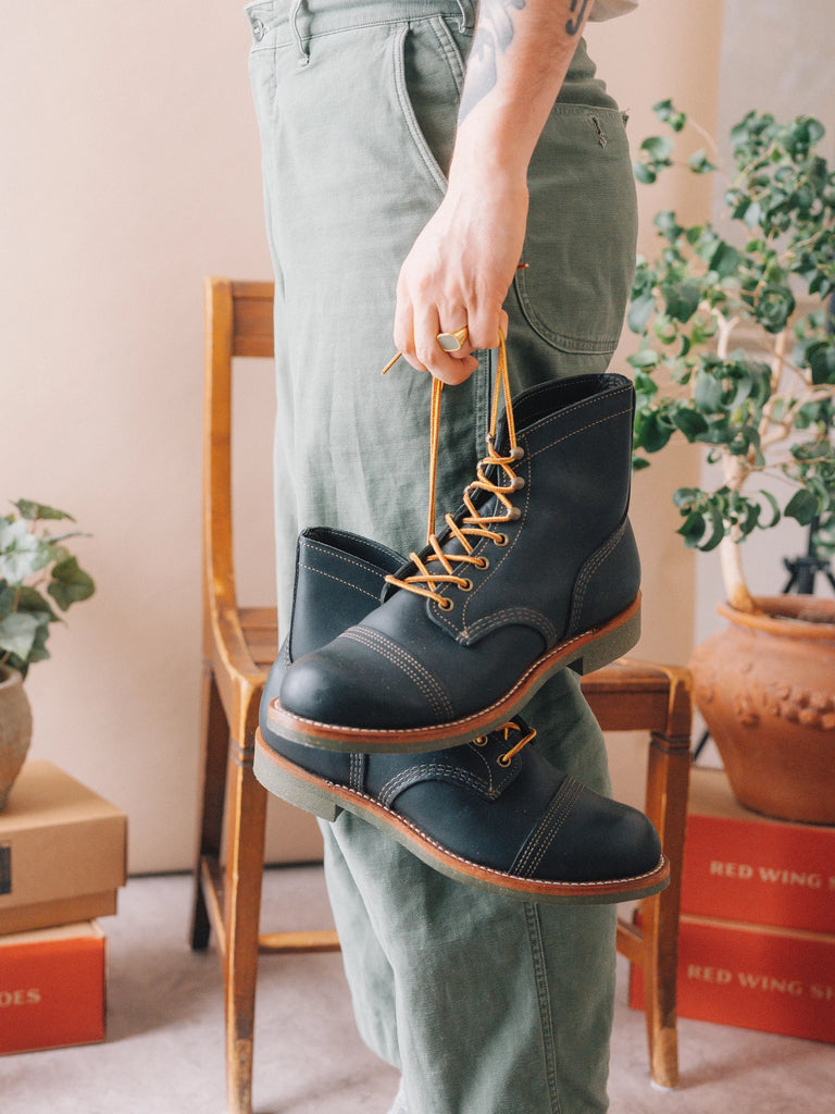 Red wing black harness leather new arrivals