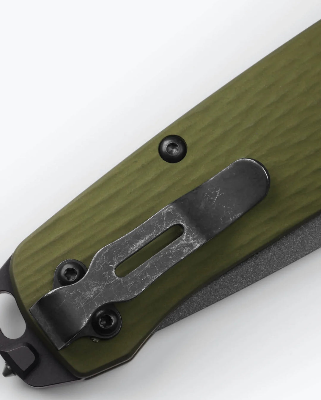 Benchmade Bailout - Woodland Green Aluminum