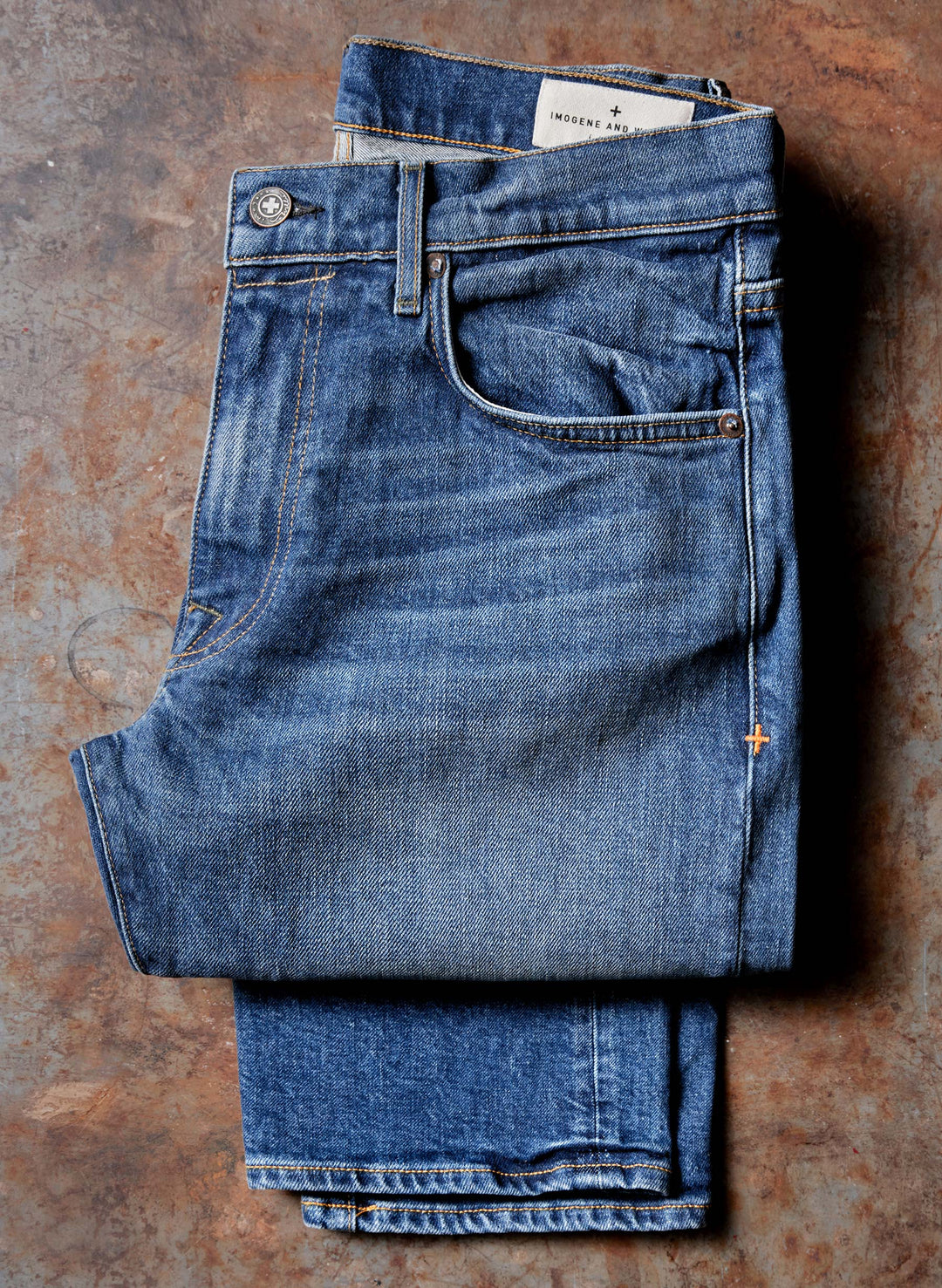 Imogene + Willie Henry Washburn Relaxed Tapered Leg  12.75oz Stretch Denim