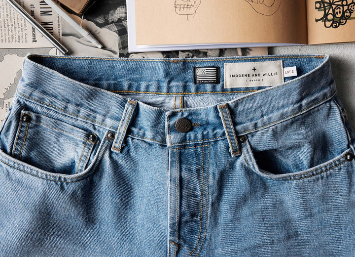 Imogene + Willie Henry Draper Relaxed Tapered Leg 14oz Vidalia Mills Selvage Denim
