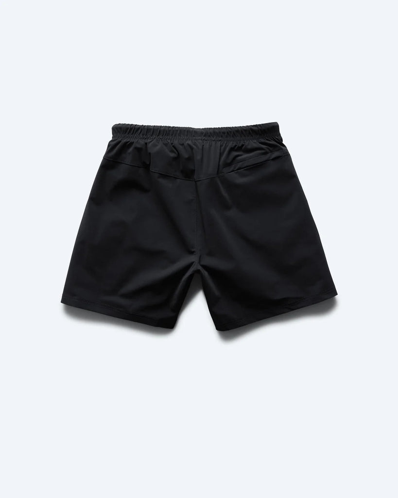 Reigning Champ High Gauge Swim short 6" - Black