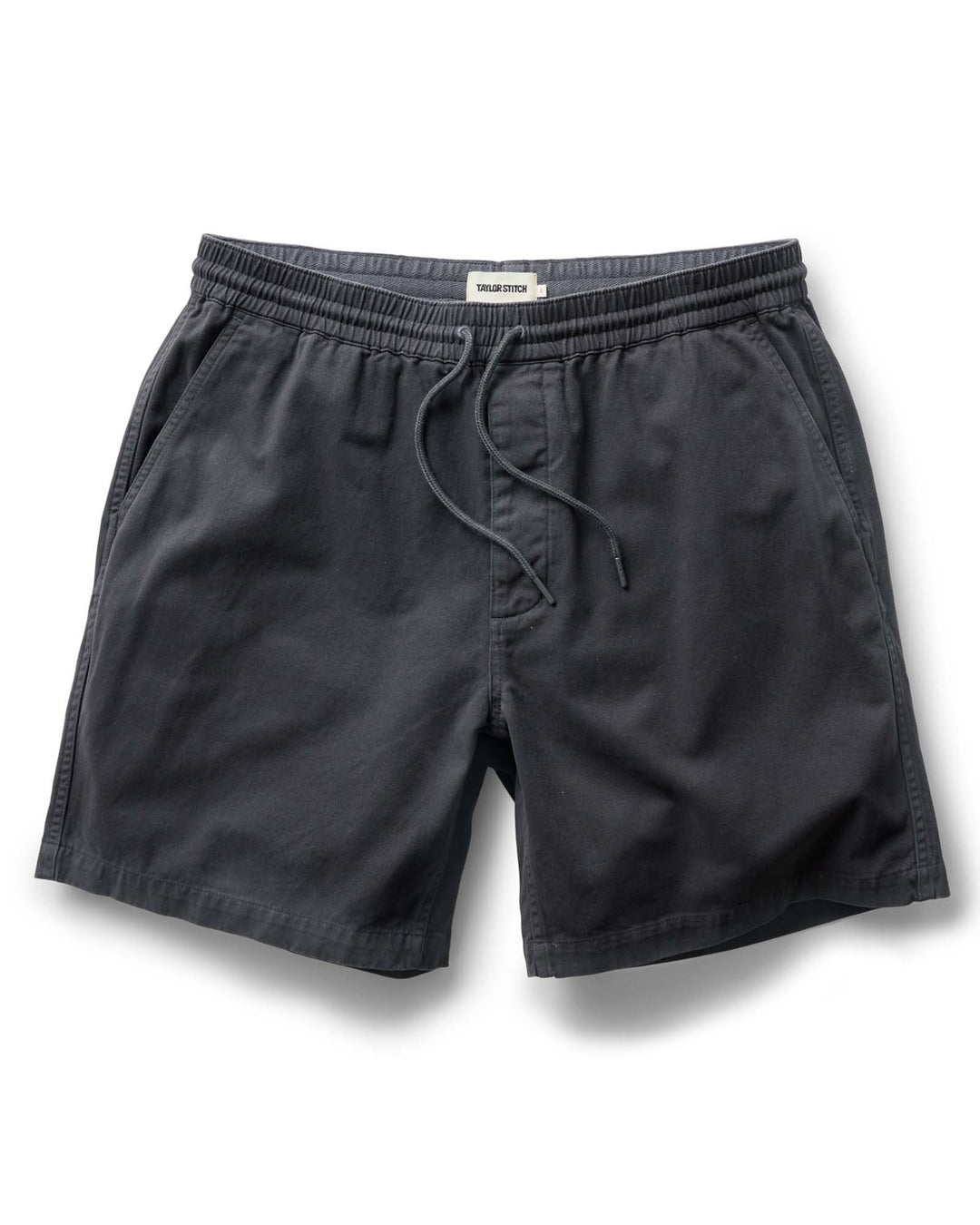 Taylor Stitch - The Après Short in Organic Faded Black Foundation Twill