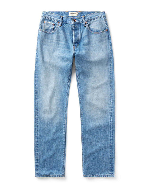 Taylor Stitch The Straight Jean - Light Wash Organic Selvedge