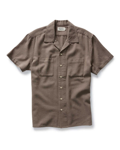 Taylor Stitch - The Conrad Shirt in Cocoa Dobby
