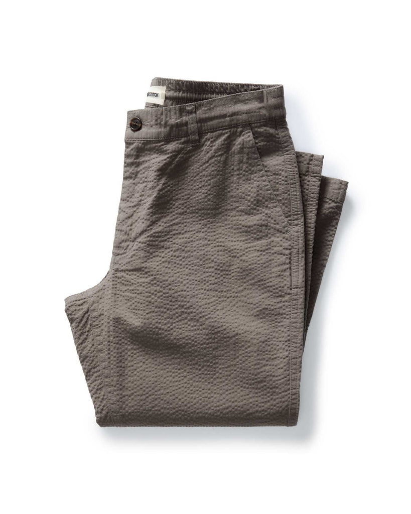 Taylor Stitch - The Easy Pant in Canteen Seersucker