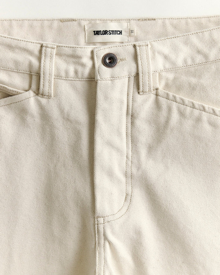 Taylor Stitch - The Painter Pant in Seeded Natural Chipped Canvas