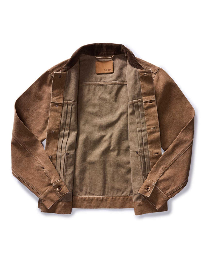 Taylor Stitch - The Ryder Jacket in Tobacco Chipped Canvas