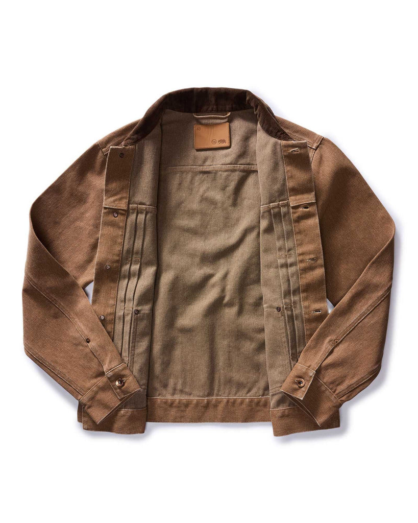 Taylor Stitch - The Ryder Jacket in Tobacco Chipped Canvas