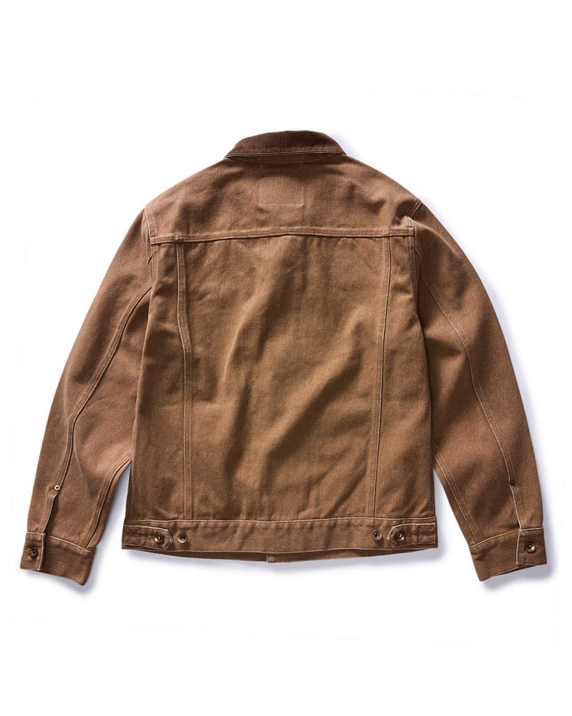 Taylor Stitch - The Ryder Jacket in Tobacco Chipped Canvas
