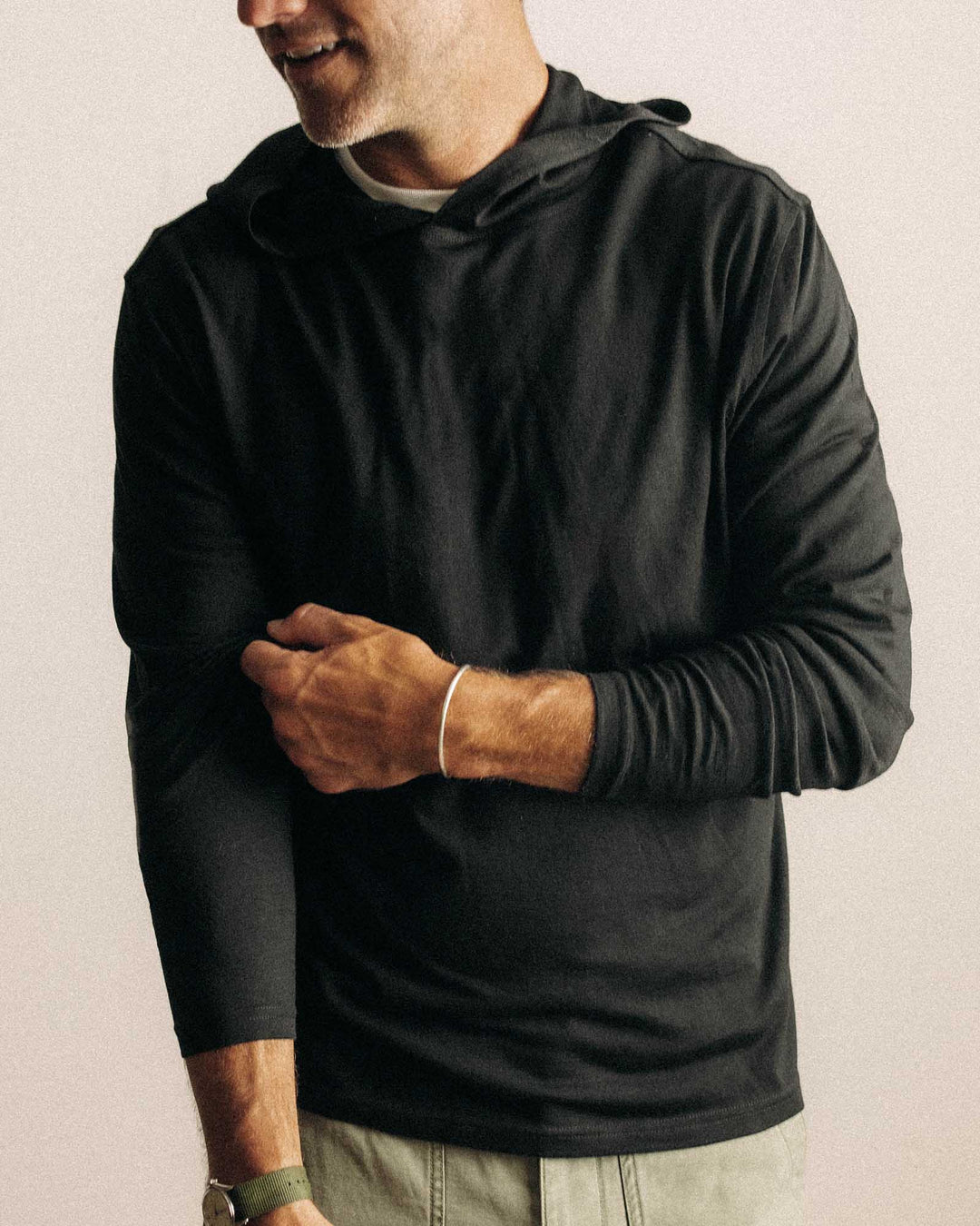 Taylor Stitch Ridgeline Merino Hoodie - Coal