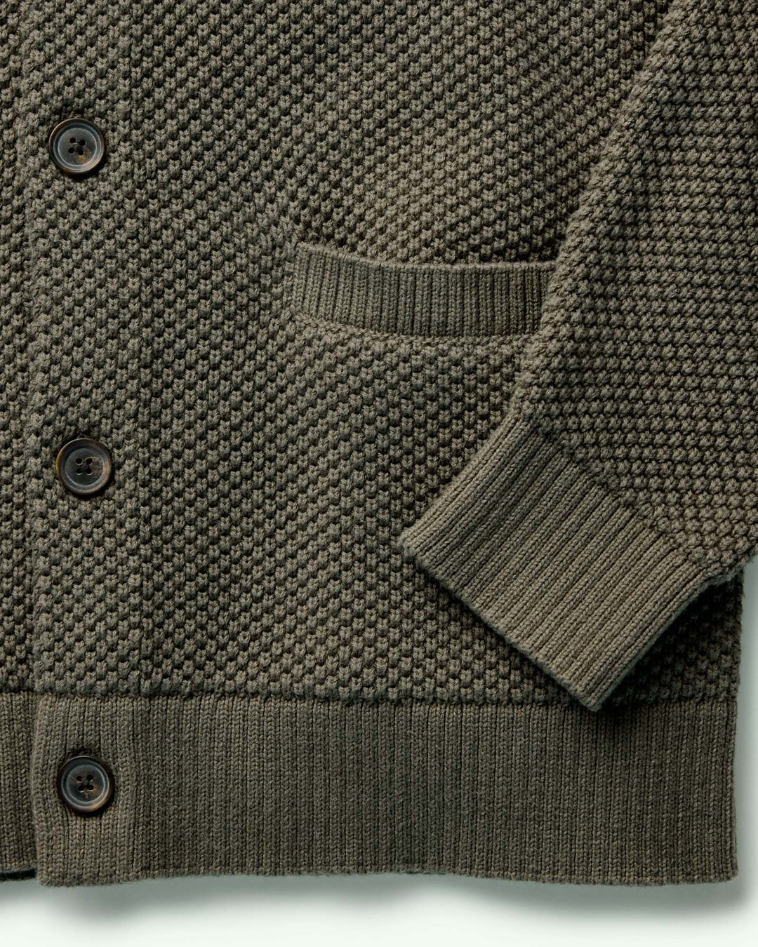 Taylor Stitch Crawford Sweater - Fatigue Olive