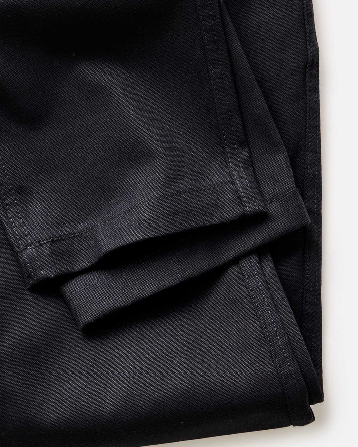 Taylor Stitch - The Good Acre Chore Pant in Black Canvas