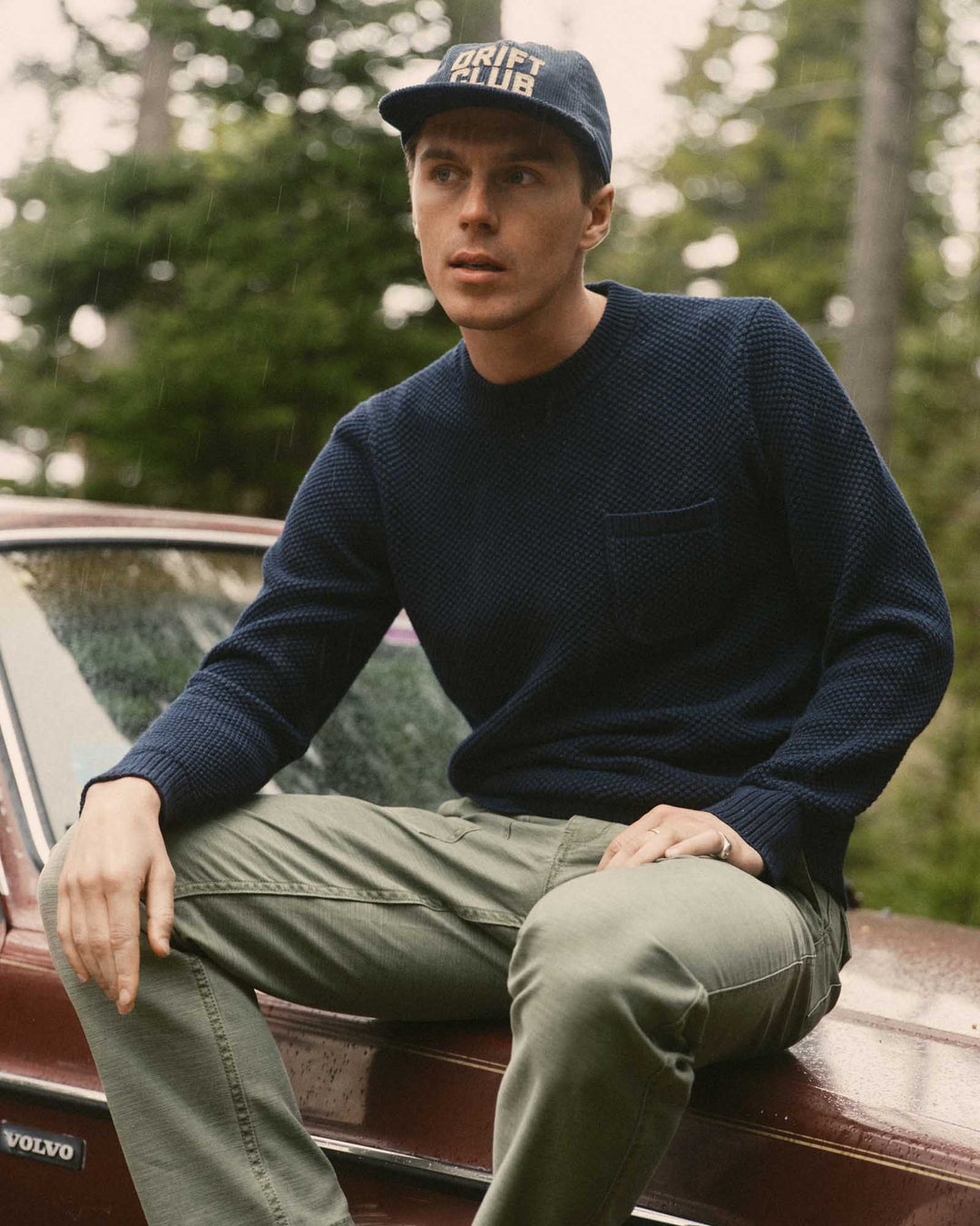 Taylor Stitch Crawford Crew Sweater - Navy