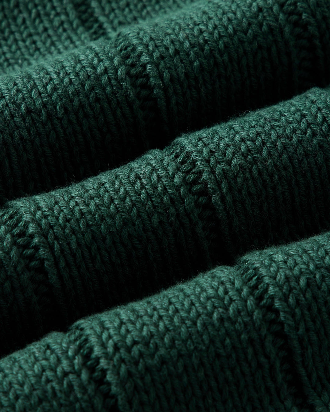 Taylor Stitch Trench Cardigan - Dark Forest Rib Linen