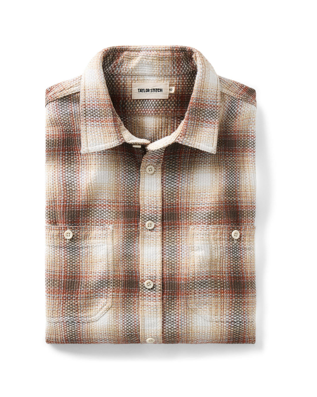 Taylor Stitch Utility Shirt - Seaside Check Sashiko