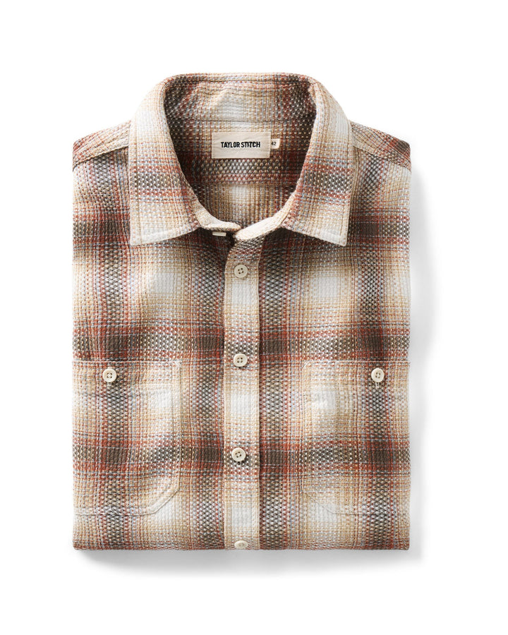 Taylor Stitch Utility Shirt - Seaside Check Sashiko
