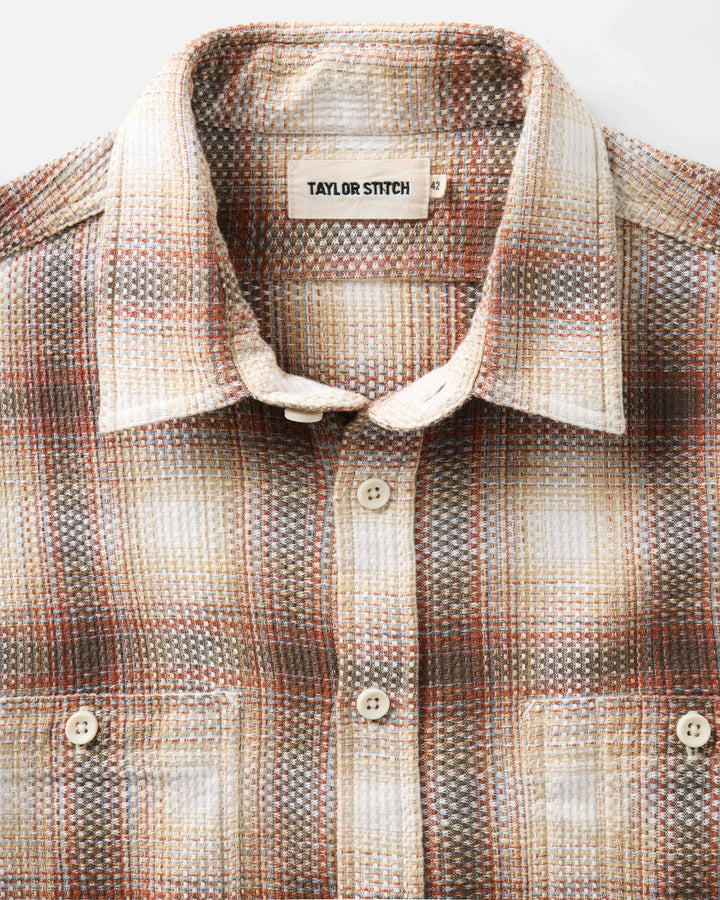 Taylor Stitch Utility Shirt - Seaside Check Sashiko