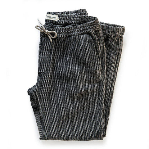 Taylor Stitch Après Pant - Charcoal Sashiko
