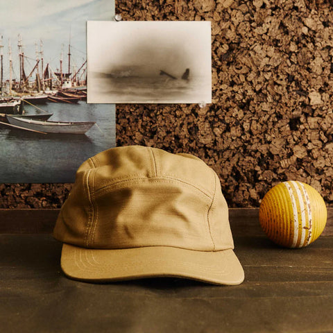 Taylor Stitch The 5-Panel Cap - Khaki Reverse Sateen