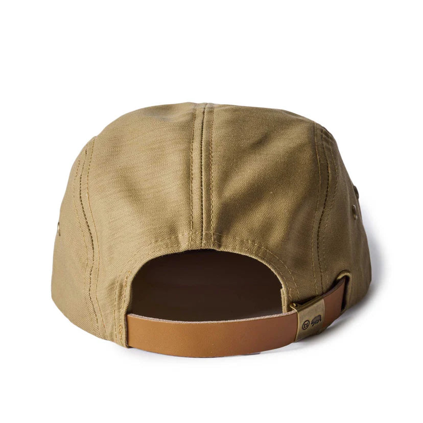Taylor Stitch The 5-Panel Cap - Khaki Reverse Sateen