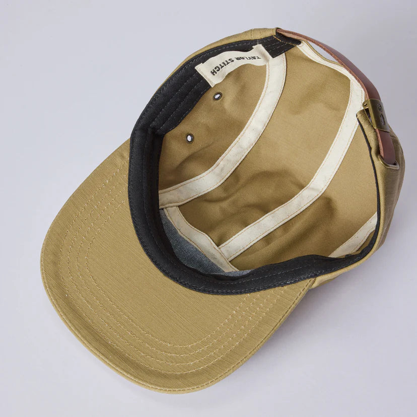 Taylor Stitch The 5-Panel Cap - Khaki Reverse Sateen