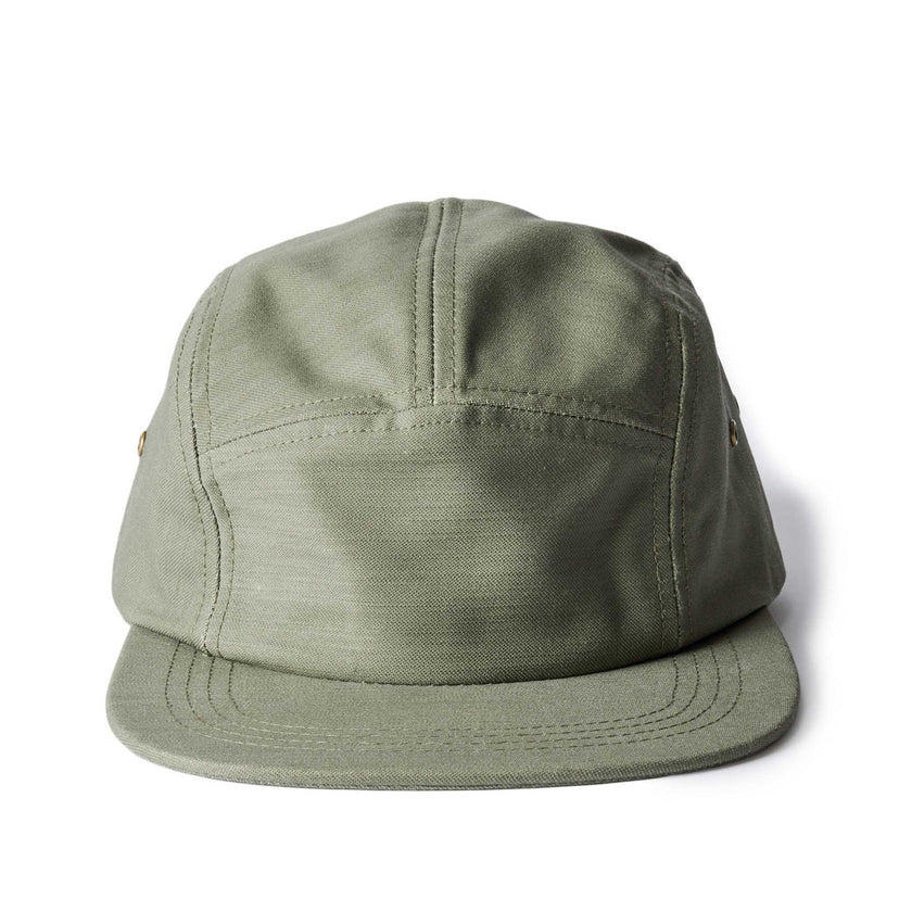 Taylor Stitch The 5-Panel Cap - Field Olive Reverse Sateen