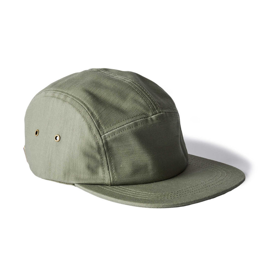 Taylor Stitch The 5-Panel Cap - Field Olive Reverse Sateen